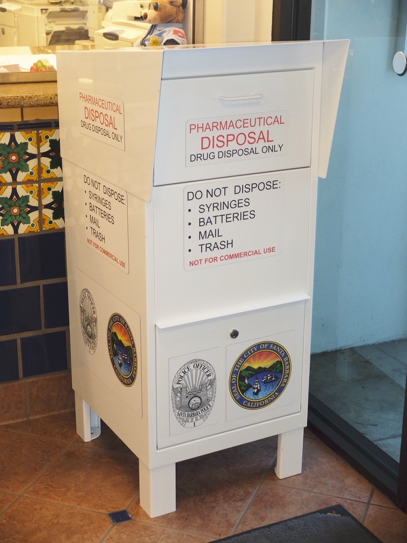 SBPD Drug Disposal Box