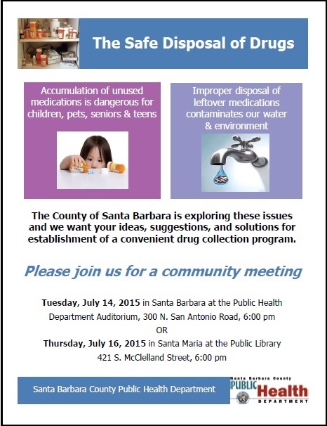 Meds Collection Meeting Flyer