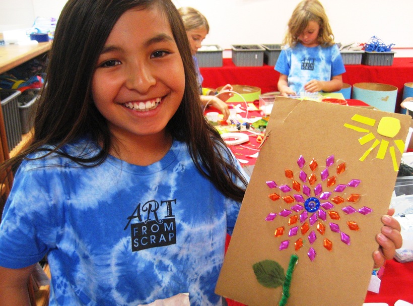 AFS Girl With Artwork